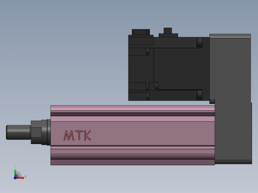 电动缸MTC32-P-200W前视缩略图