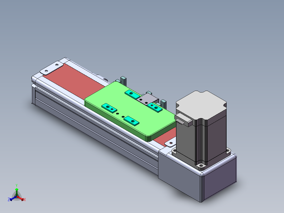 MCB同步带全封闭MCB6-BW-57主视图