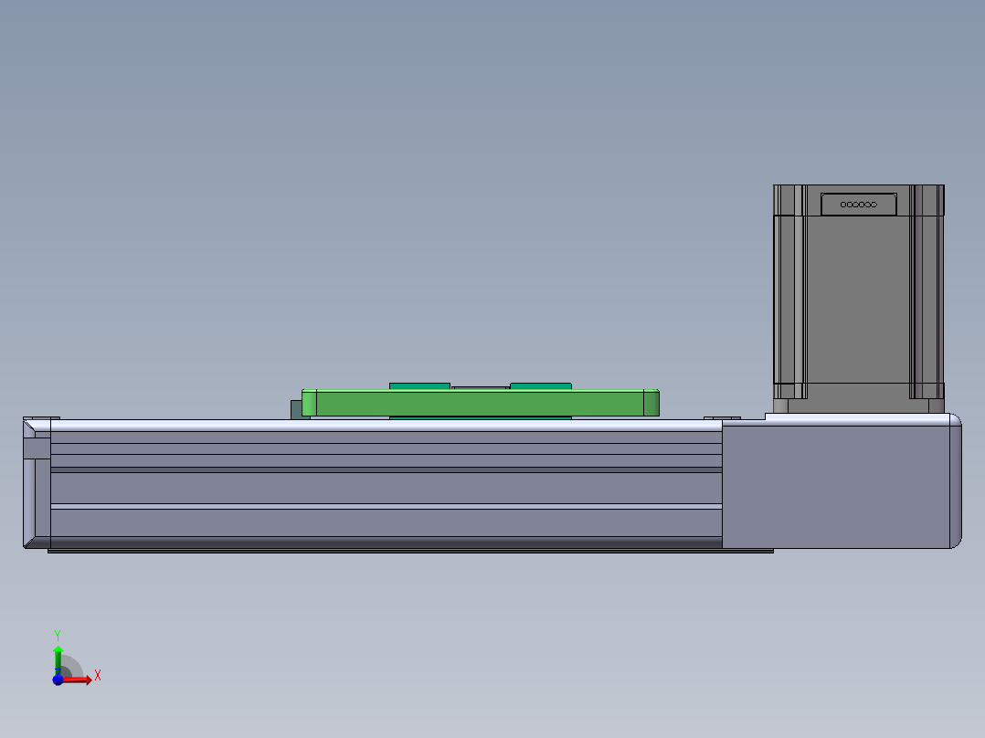 MCB同步带全封闭MCB6-BW-57前视图