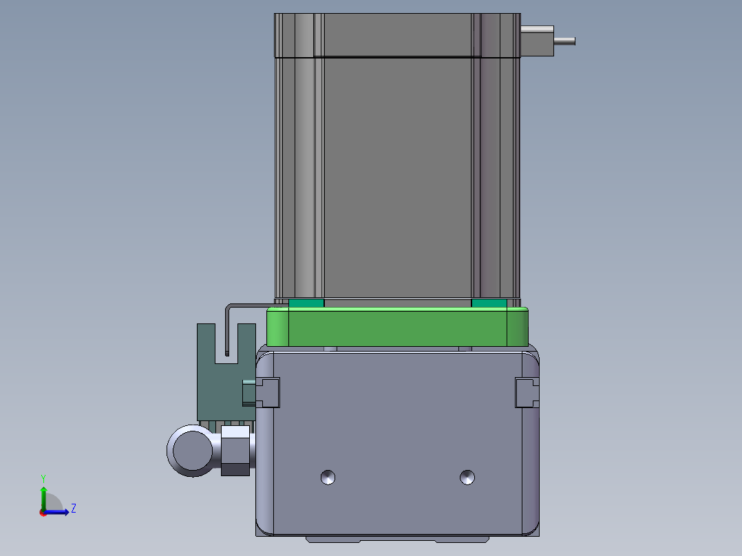 MCB同步带全封闭MCB6-BW-57左视图