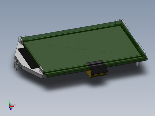 LCD LX-12864b5点阵显示屏模型
