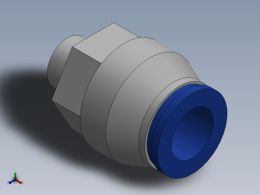 Ø10 x 1-8G - CONEXÃO RETA (C02251018)