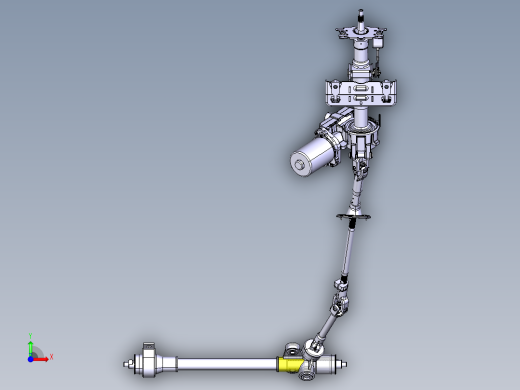 B级轿车齿轮齿条式转向器设计【含三维catia+10张CAD图+文档】前视缩略图