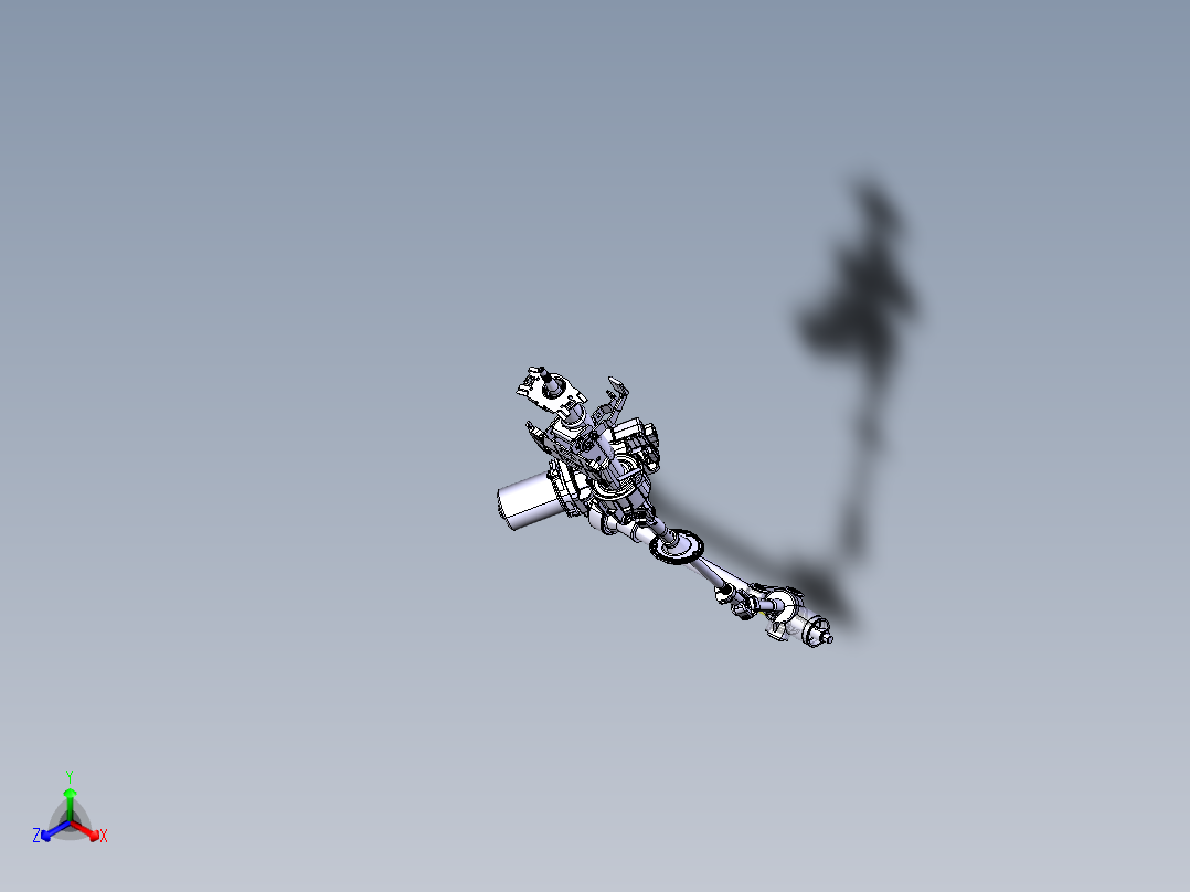 B级轿车齿轮齿条式转向器设计【含三维catia+10张CAD图+文档】正等轴测图