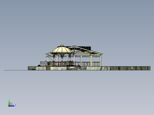 夏季露台左视缩略图