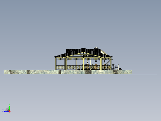 夏季露台右视缩略图