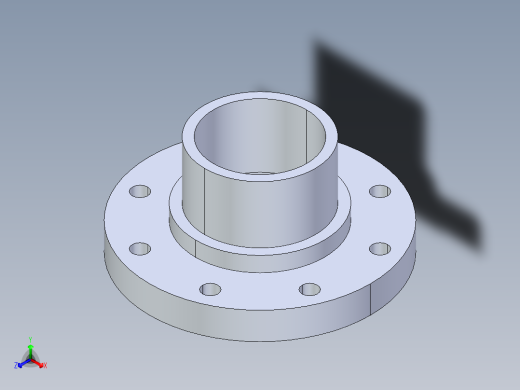 CPVC管件28-Sch80_Flange Vanstone_SPIG_9856-040_4in