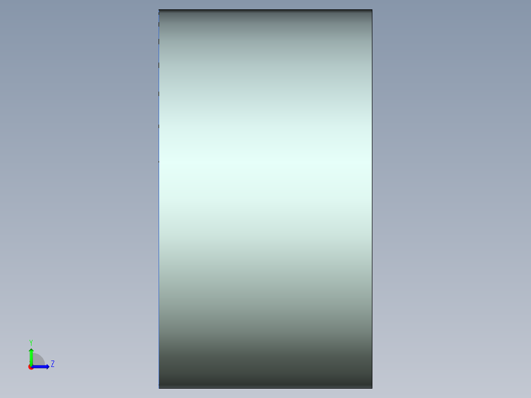 vykresy三级斜齿轮减速箱左视图