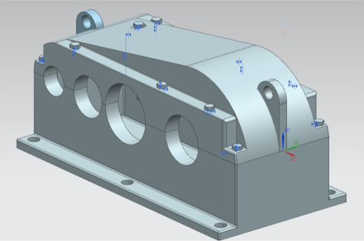 vykresy三级斜齿轮减速箱缩略图