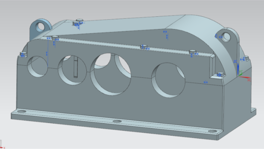 vykresy三级斜齿轮减速箱缩略图