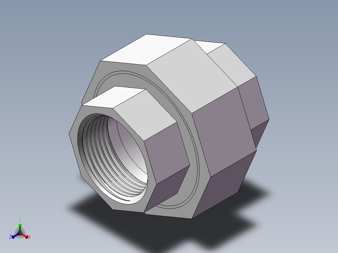 活接-等径内丝直通 DN20