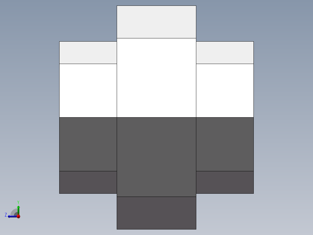 活接-等径内丝直通 DN20右视图