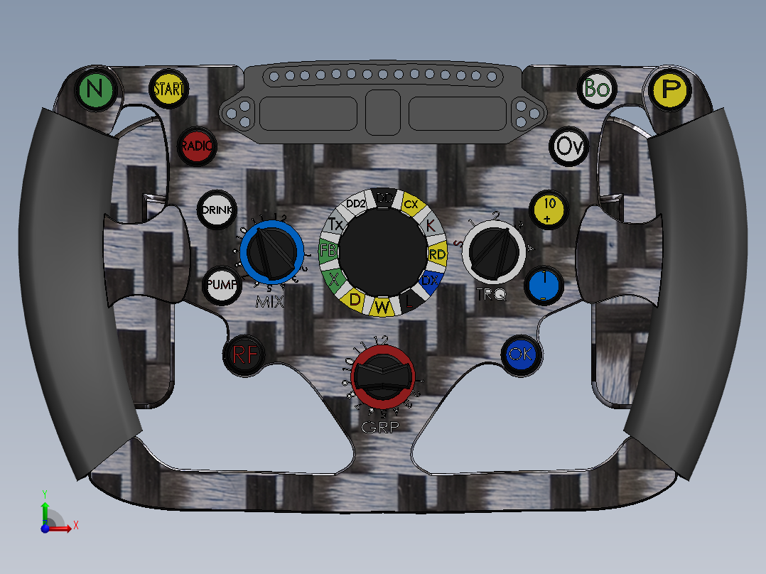 方向盘 (10)前视图