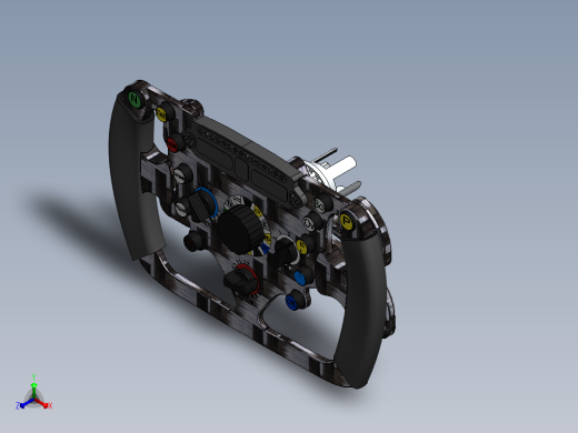 方向盘 (10)正等轴测缩略图