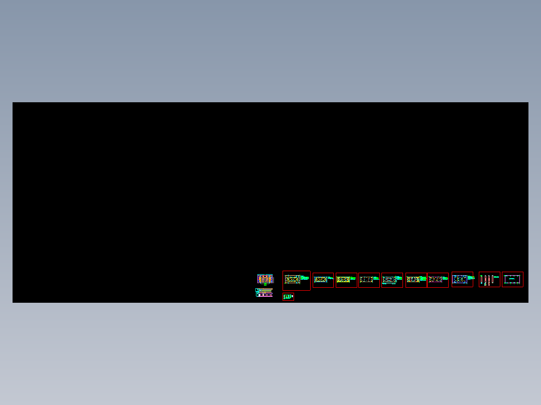 笔记本C壳面板整形模具设计图