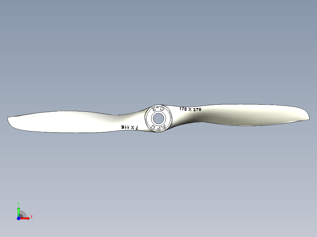 螺旋桨(5)前视图