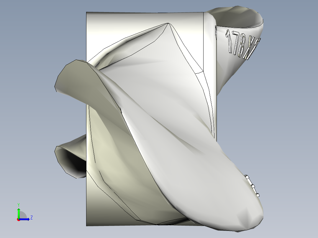 螺旋桨(5)左视图