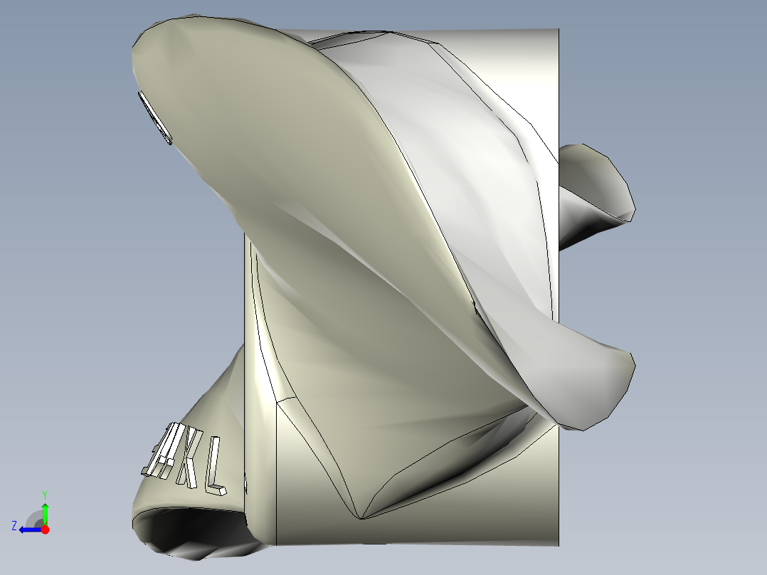 螺旋桨(5)右视图