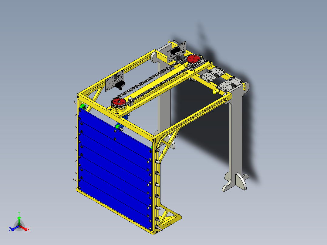 B3003265-横拉式车库门