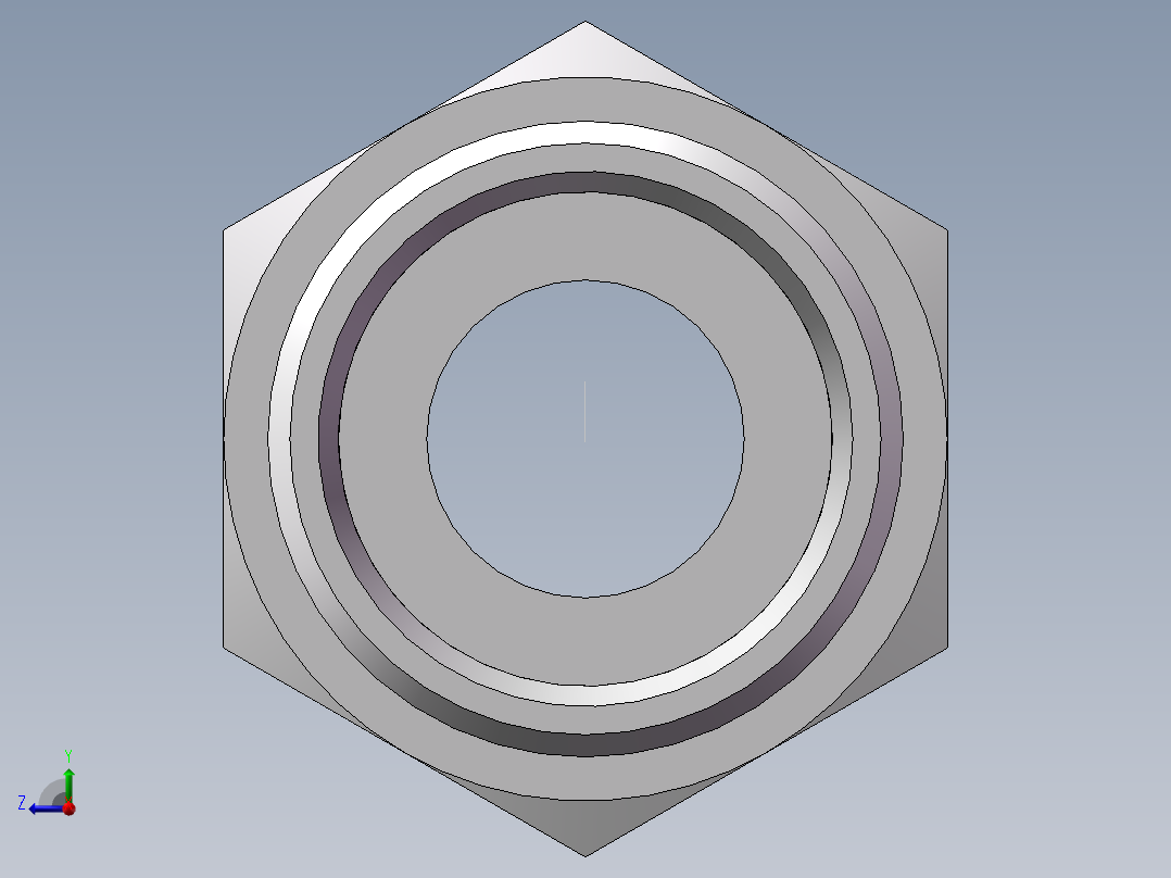 美制O圈密封接头、1CO-36-12右视图