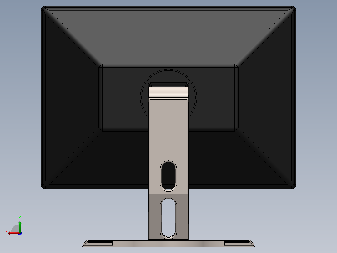显示器、显示屏(23)后视图