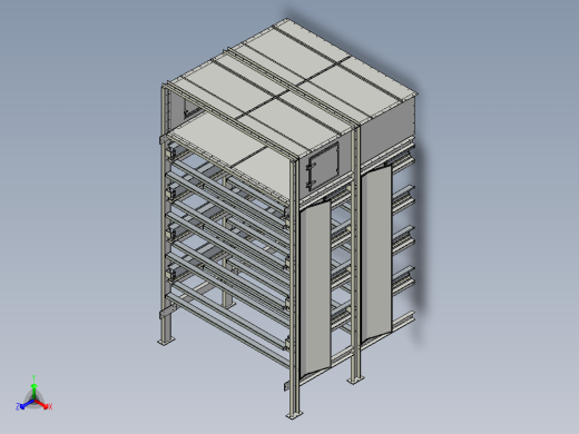 A3003630-蔬菜脱水机 干燥机正等轴测缩略图