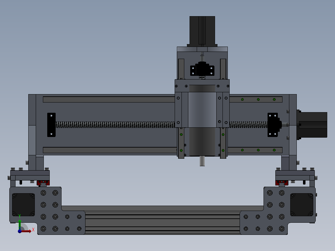 v2雕刻机前视图