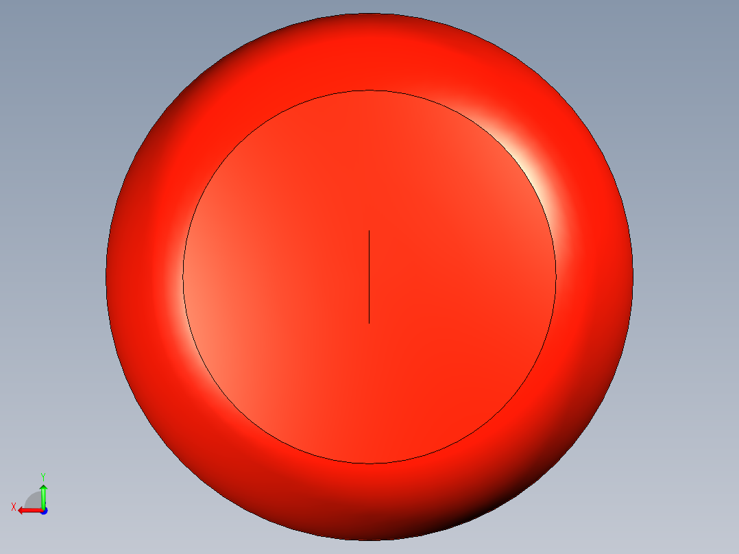 B2005201-红色图钉后视图