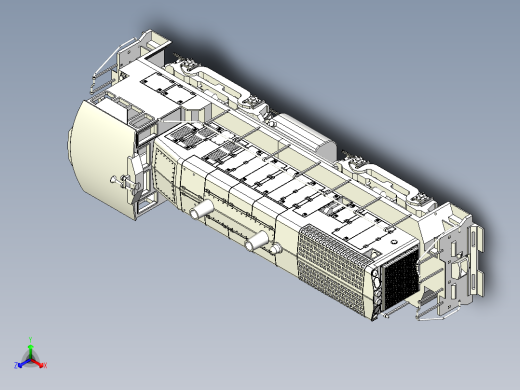 火车机车列车openrailway-emd-sw1500-1-32-locomotive-模型格式为 stp stl