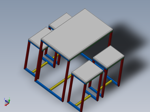 户外吧台和凳子