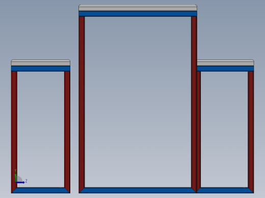 户外吧台和凳子左视缩略图