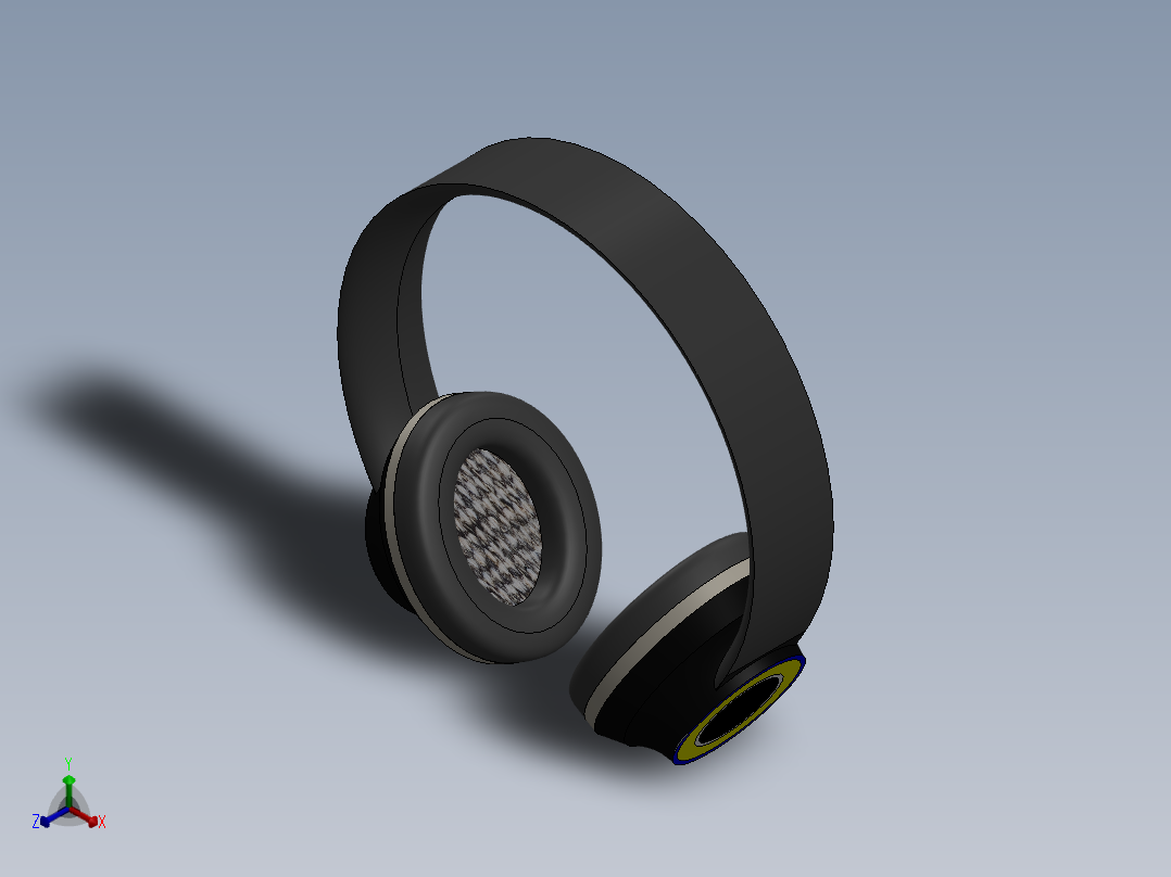 耳机293正等轴测图