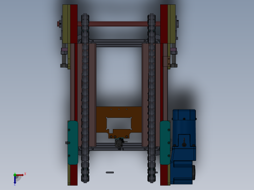 工业3D模型多工位输送机  sw16俯视缩略图