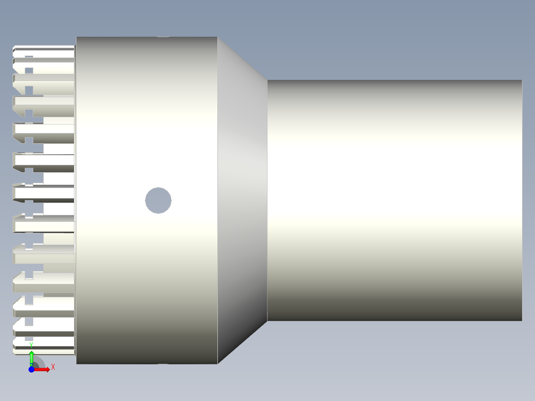 齿轮联轴器前视图