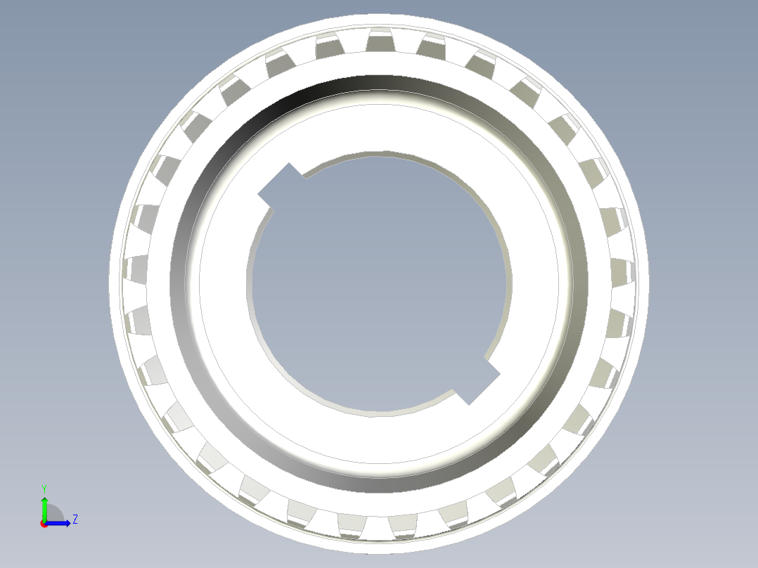 齿轮联轴器左视图