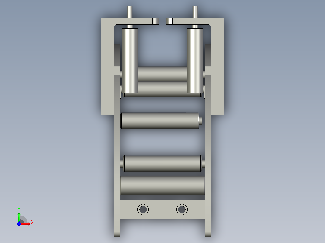 导向机构前视图
