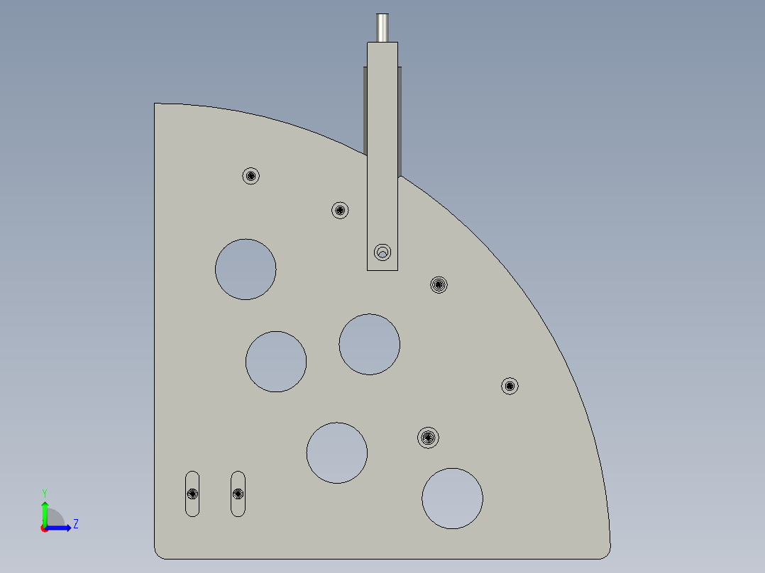 导向机构左视图