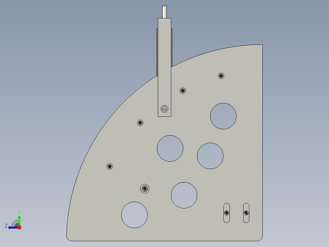 导向机构右视图