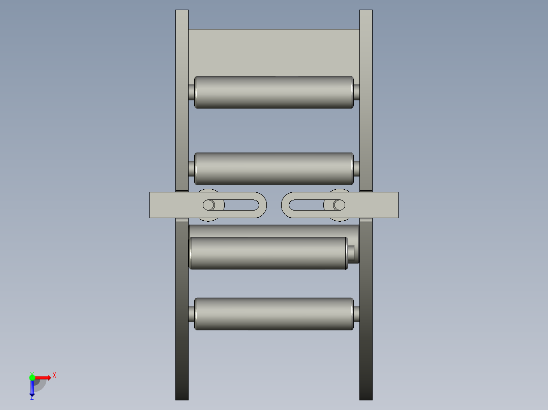 导向机构俯视图