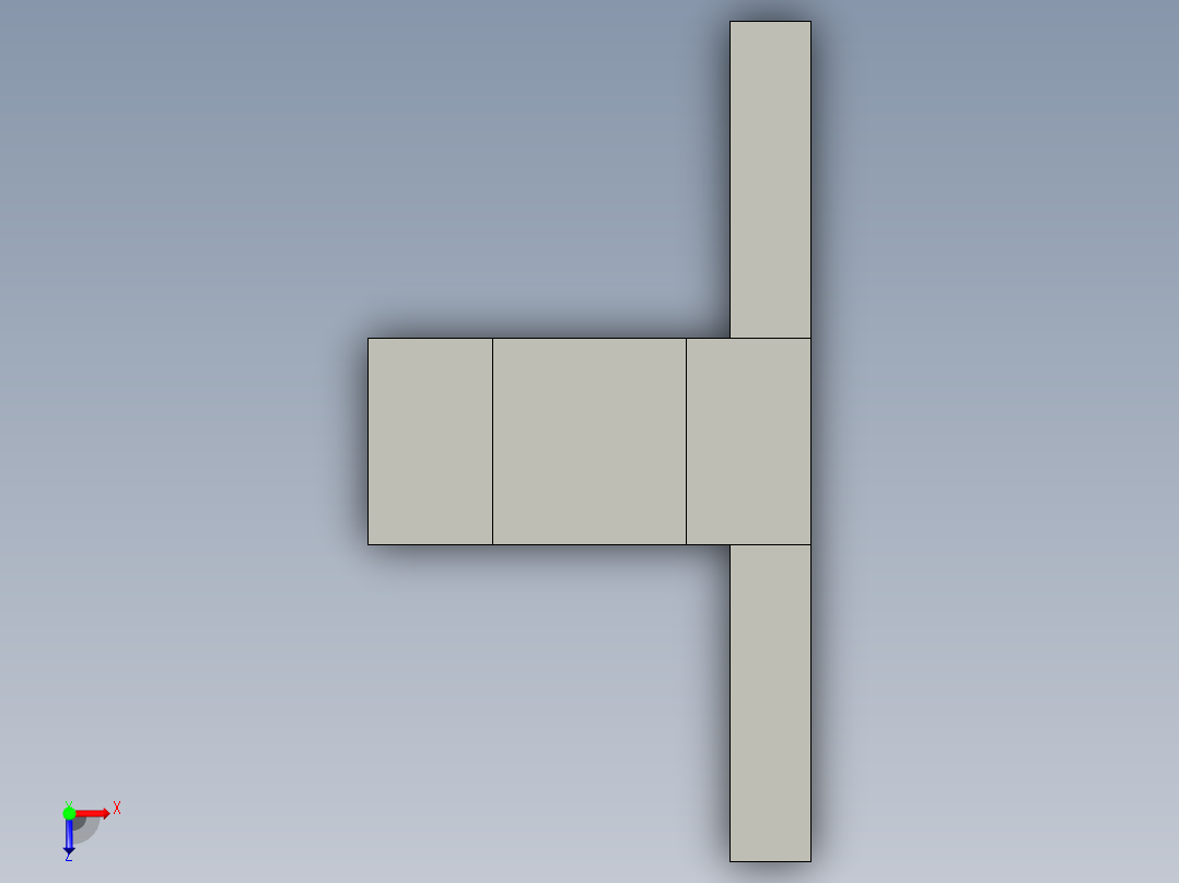 感应器松下PM-T45俯视图