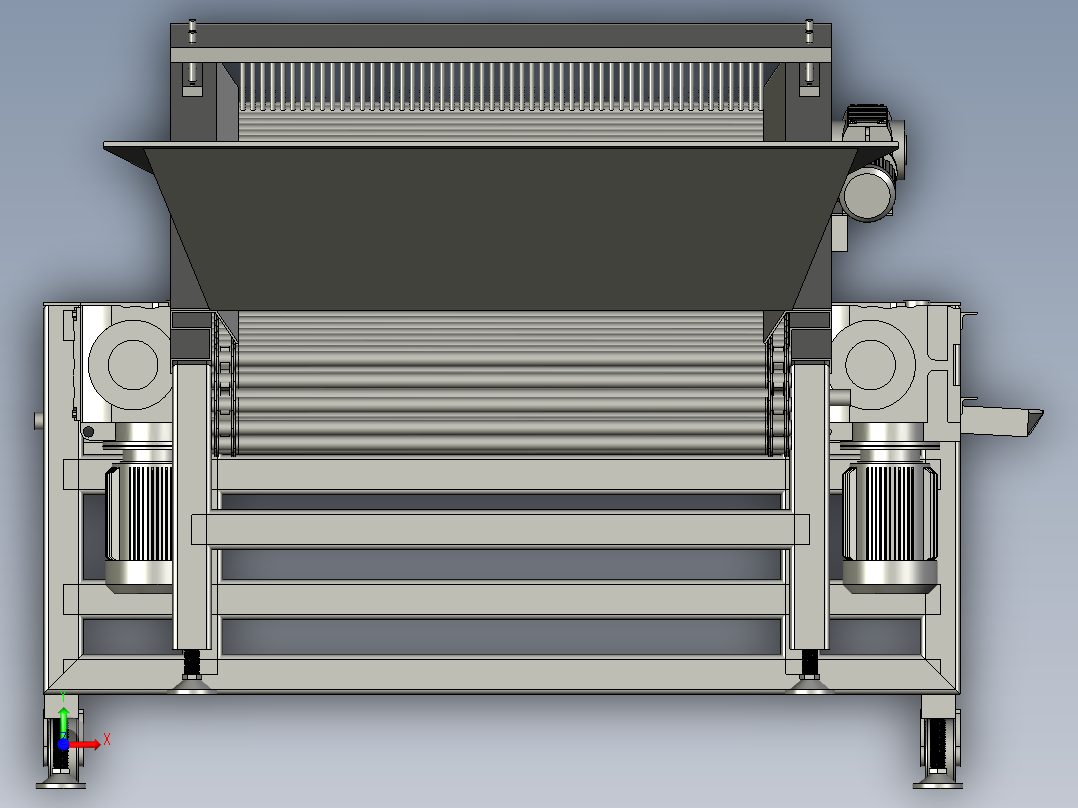 全自动选果机柑桔分级机前视图