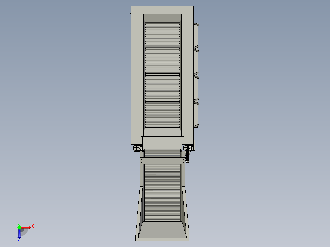 全自动选果机柑桔分级机俯视图