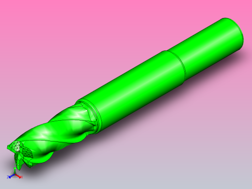 铣刀正等轴测缩略图