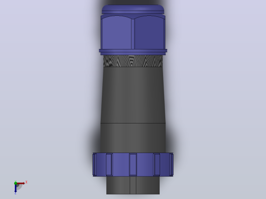 SP2110P[SP2110P-4]航空插头，多芯接头，连接器俯视缩略图