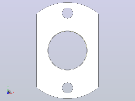 带扣环型简易型带座轴承[BHBCB608ZZ-NAZ]前视缩略图