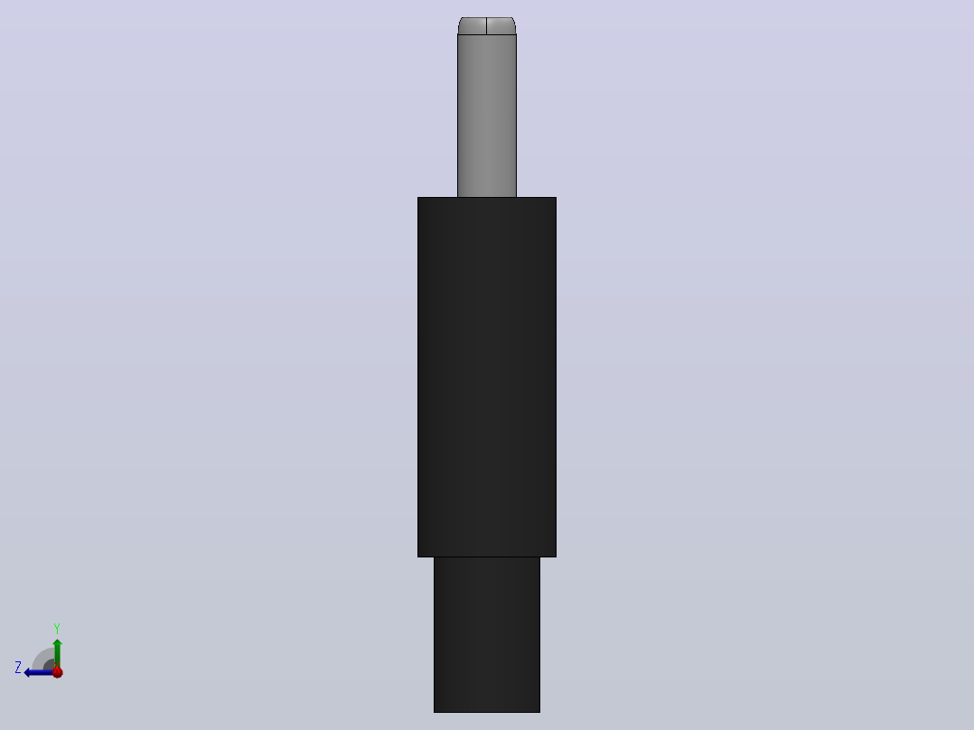 USB C公连接器板外壳16右视图