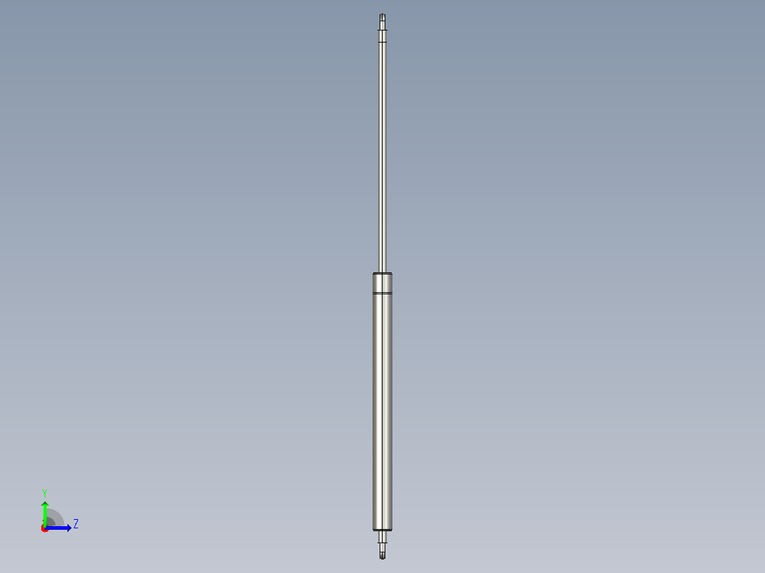 gsb22-e-e-s240_asm氮气弹簧左视图