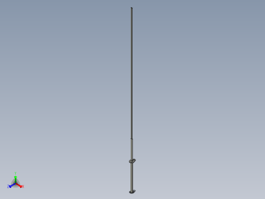 加热器ZIM93-D6.5-L100-W250-V220正等轴测缩略图