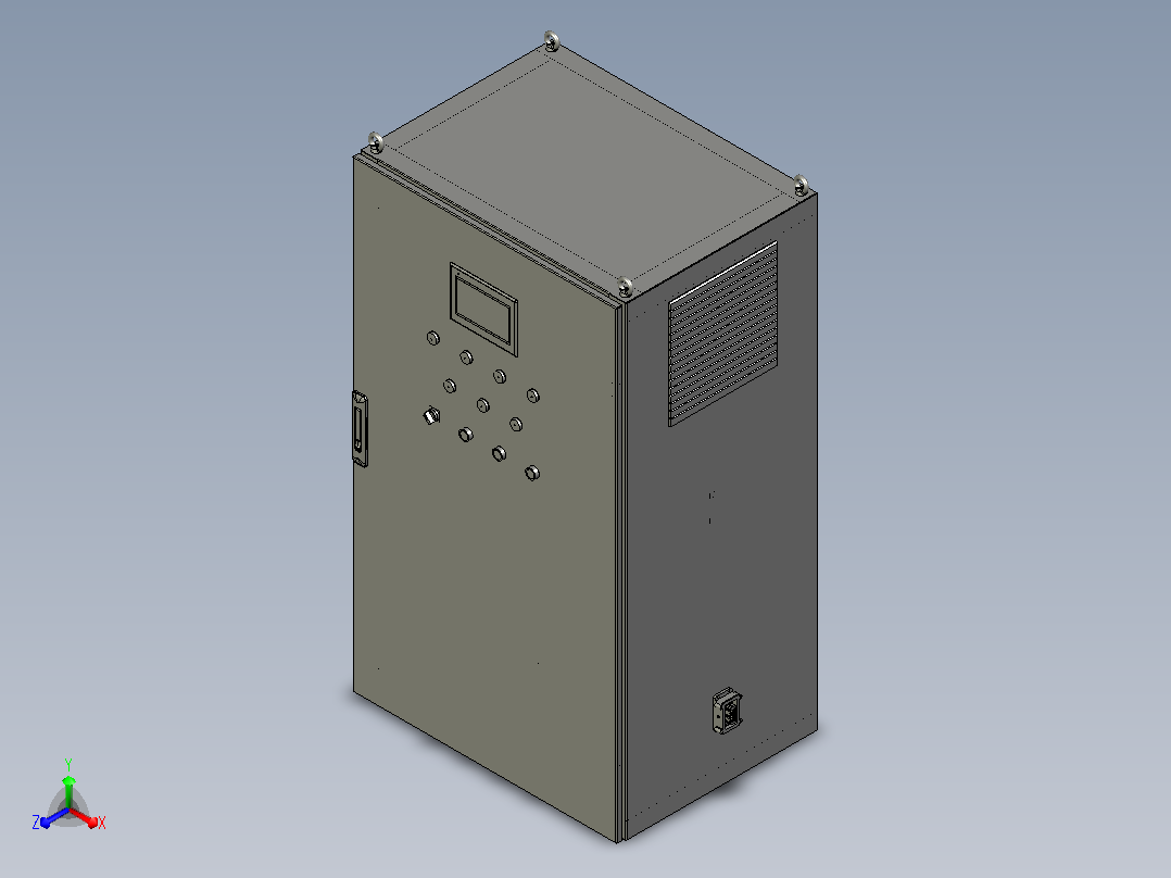 DKG-55(S2)总装正等轴测图