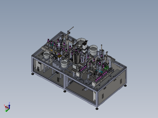 直流电机组装线